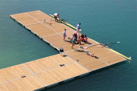 Floating Concrete Pontoons and Docks - HSB Marine