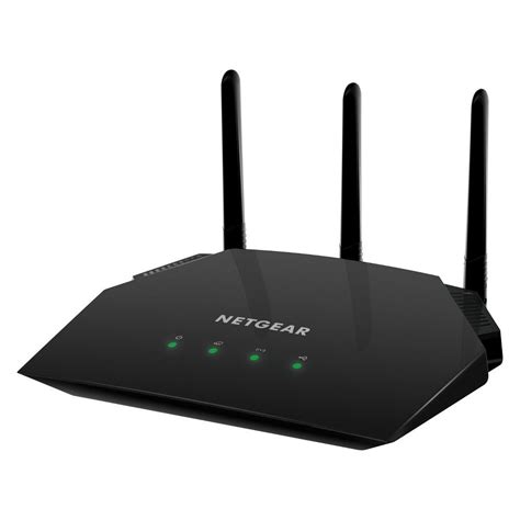 Netgear AC1750 Smart WiFi Router - 802.11 AC Dual Band Gigabit - Black (R6350-100NAS) Router ...