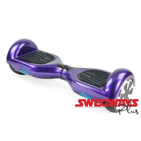 Classic Hot Purple SwegwaysPlus Swegway Hoverboard 6.5-Inch 2 Wheel Hands Free Segway Self ...