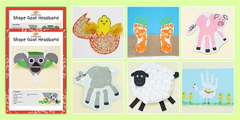 18+ Farmyard Farm Animal Crafts - LeciaBenedita