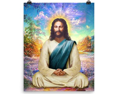 Jesus in Meditation - Etsy