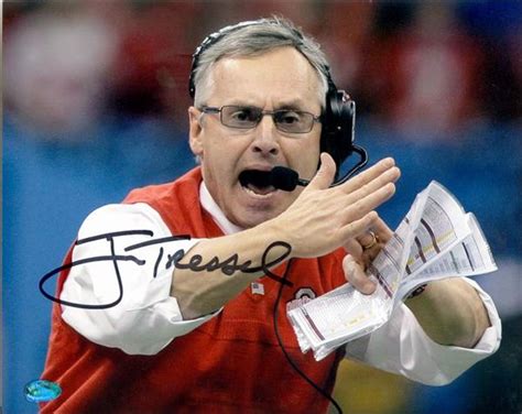 Jim Tressel autographed 8x10 Photo (Ohio State) Image #15