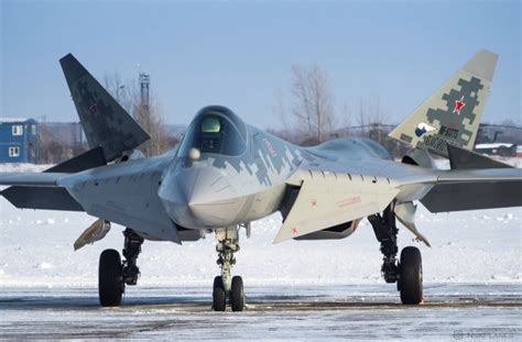 Will Russian Su-57 Stealth Fighter Take Part in a War With Ukraine ...