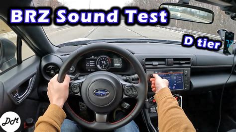 2022 Subaru BRZ – 6-speaker Sound System Review - YouTube