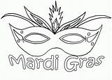 masks To color mardi gras  Clip Art Library sketch template