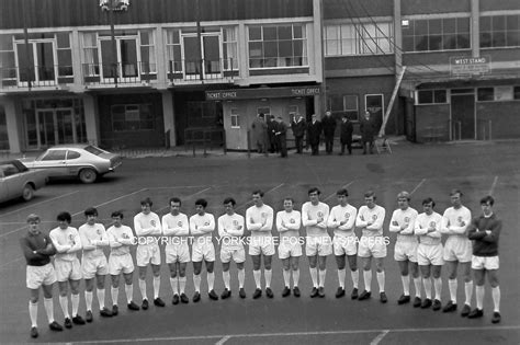 1970 Leeds United Team at Elland Road