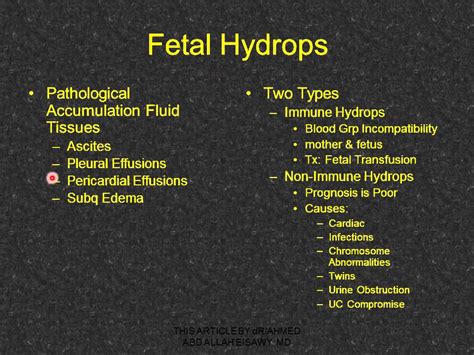 Case 51 Study Fetal hydrops Dr AHMED ESAWY - YouTube