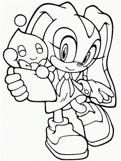 Sonic Printable Coloring Pages - Printable Templates