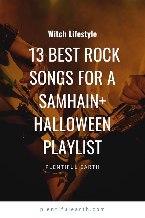 Best Rock Songs for Samhain and Halloween Playlist