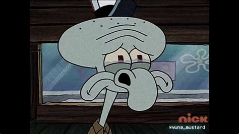 Sad Squidward Crying