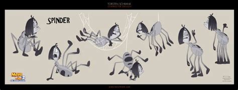 Torsten Schrank - Character Design for Maya the Bee 2 Animated Film