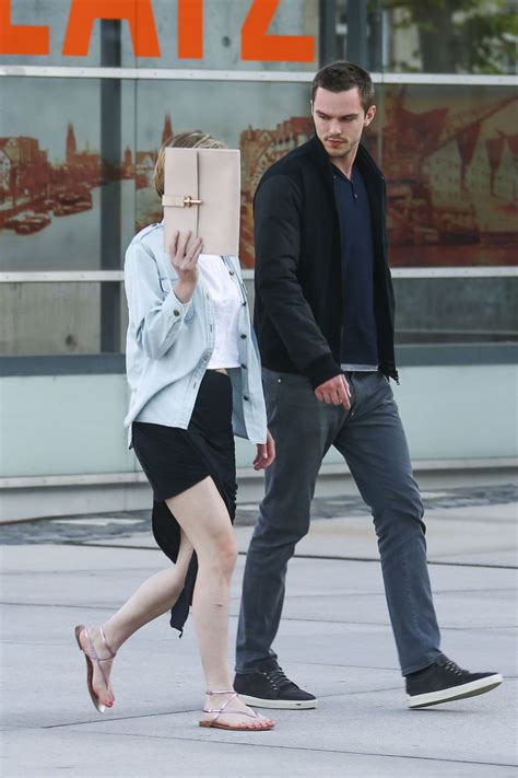 JENNIFER LAWRENCE and Nicholas Hoult Out and About in Cologne - HawtCelebs