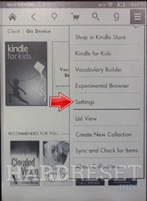 How to do a hard reset on AMAZON Kindle Paperwhite 2013? - HardReset.info