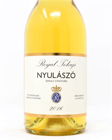 Royal Tokaji Wine Company, Tokaji Aszu, Nyulaszo, 6 Puttonyos, Hungary 2016, 500ml - Princeville ...