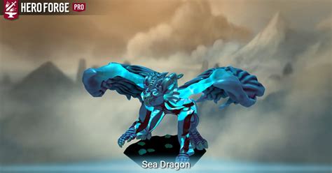 Sea Dragon - made with Hero Forge