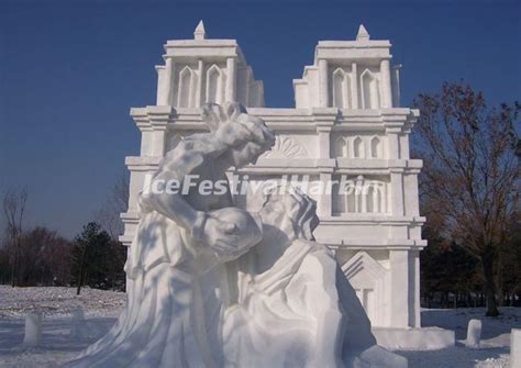 Harbin Snow Sculptures - Harbin Snow Sculptures Pictures