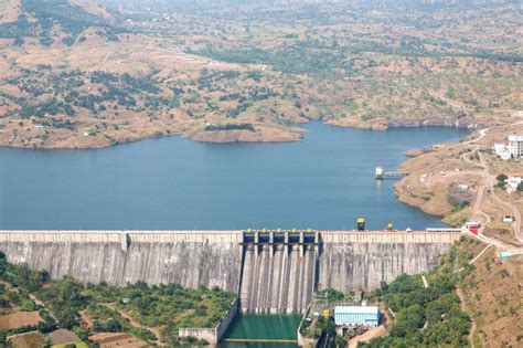 An Aerial view of Nilwande Dam