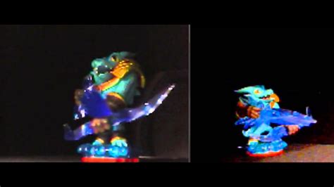 Skylanders Trap Team Rotating Display - 44 Snap Shot Figure - YouTube