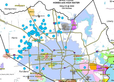 Houston Flood Map ~ ONEIROITAN1