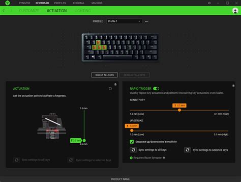 Razer Rapid Trigger: modo de disparo rápido para sus teclados analógicos