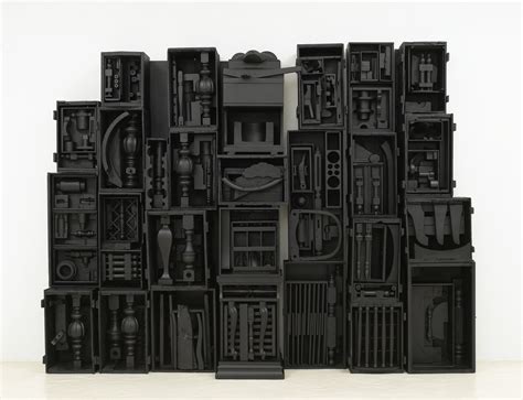 Louise Nevelson: Sky Cathedral - Black All Black | All Things Black