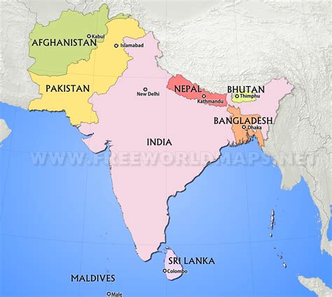 South Asia Region Map ~ CINEMERGENTE