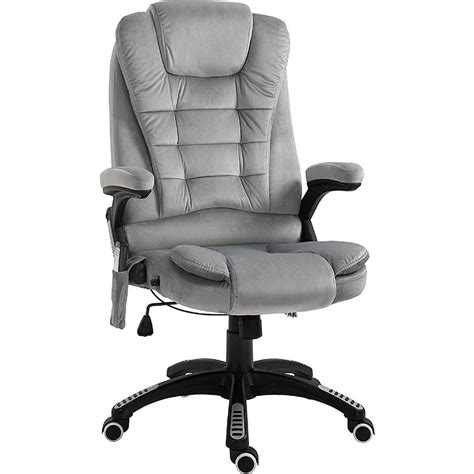 Vinsetto Ergonomic Vibrating Massage Office Chair High Back Executive ...