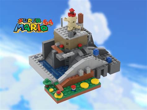 LEGO MOC Super Mario 64 - Whomp Fortress by Draugan | Rebrickable ...