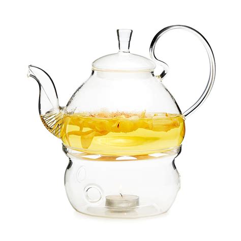 Glass Teapot & Warmer | unique teapot, glass teapot, | UncommonGoods