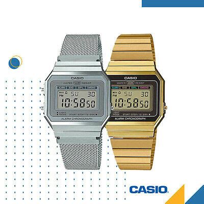 GENUINE Casio A700 Classic Slim Digital Watch Mens Womens Alam | eBay