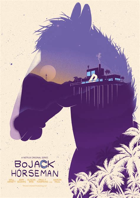 "Bojack Horseman Poster" by shrimpy99 : BoJackHorseman