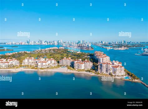 Fisher Island - Miami Beach Stock Photo - Alamy