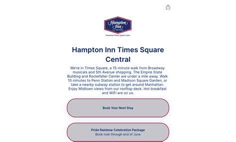 Hampton Inn Times Square Central's Flowpage