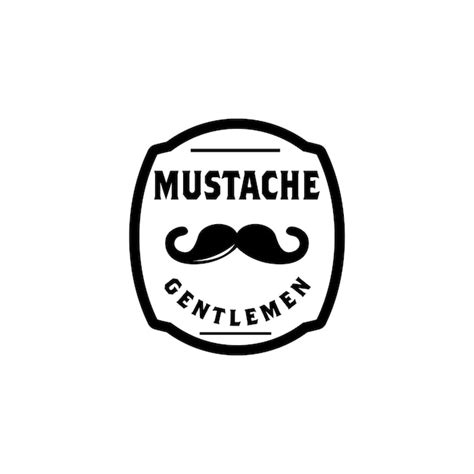 Premium Vector | Mustache logo concept vector. hairstylist logo for ...