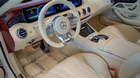 2019 Mercedes AMG S63 Coupe interior : r/Autos