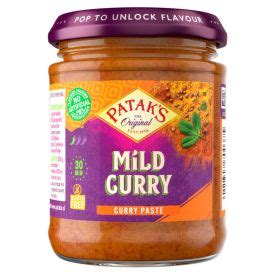 Curry paste, mild, 165g