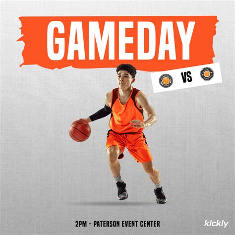 College Basketball Gameday Template - Kickly