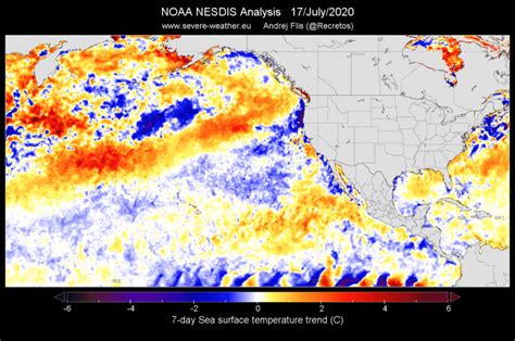 An ocean heatwave is developing in the North Pacific, threatening with ...