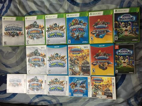 All of the Skylanders games I own! : r/skylanders