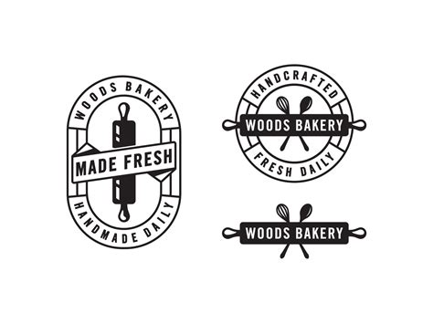 Woods Bakery - Branding | Bakery branding, Branding, Bakery branding design