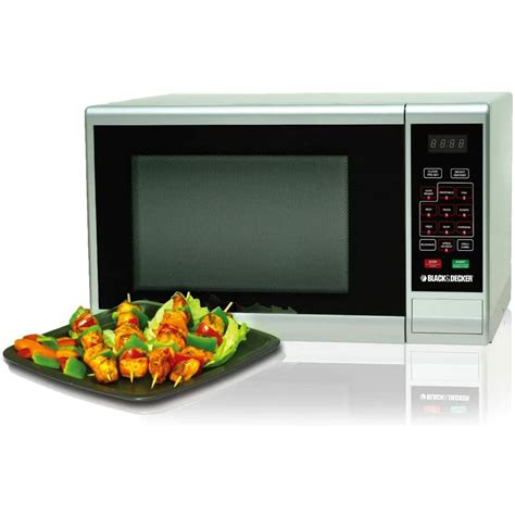 Black+Decker 30 Liter Combination Microwave Oven with Grill, Silver ...