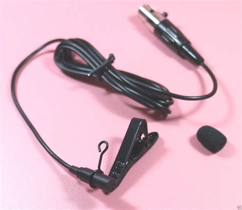 MIC-ME2 Omnidirectional Lavalier Lapel Microphone for Shure with 4 pin ...