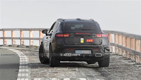 2023 Porsche Macan EV Spotted Testing In The Alps Alongside Cayenne ...