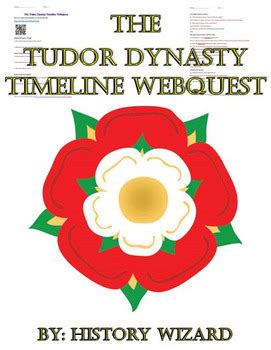 Tudor Dynasty Timeline Webquest by History Wizard | TpT