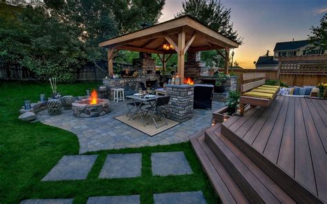 Portfolio - Premier Backyard Living | Backyard pavilion, Backyard, Backyard patio