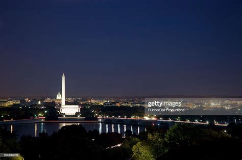 Usa Washington Dc Night Skyline Of City High-Res Stock Photo - Getty Images