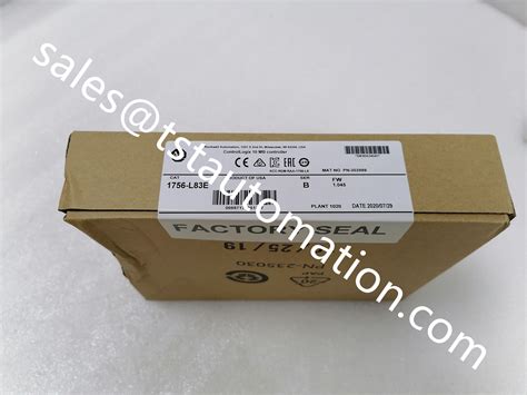 Allen Bradley various brands of plc 1756-L83E – TST Automation