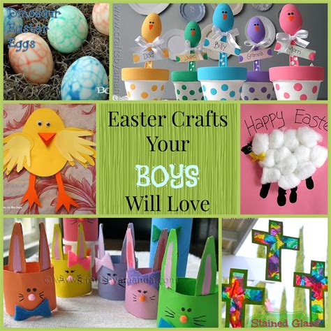 Easter Crafts Your Boys Will Love - Mom vs the Boys