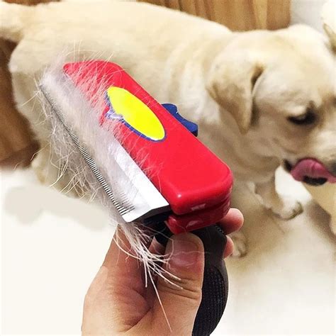 Small Dog Short Hair Deshedding Pet Hair Brush | Highway Importers ...