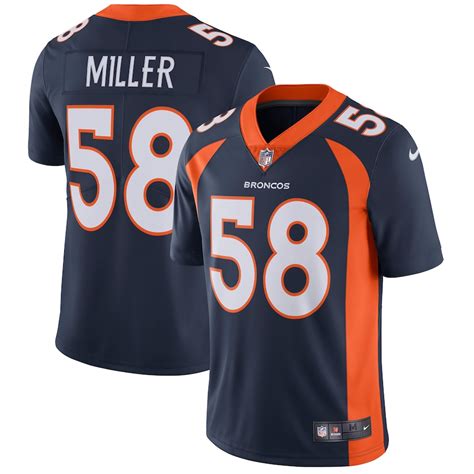 Men's Nike Von Miller Navy Denver Broncos Vapor Untouchable Limited ...